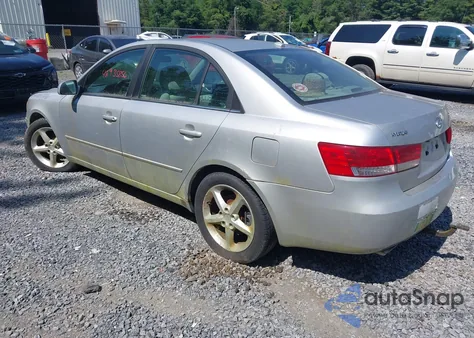 2007 Hyundai Sonata Limited/Se V6 из США, поврежденный, VIN 5NPEU46FX7H276695